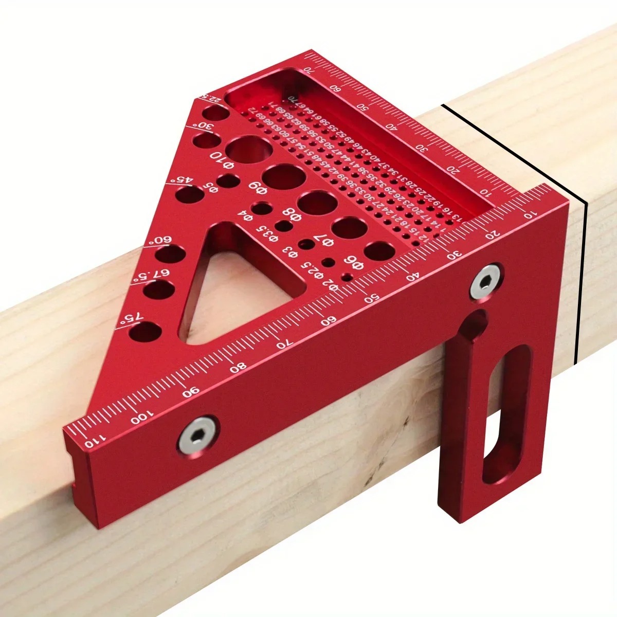 Woodworking Basic Tools - 3D-измерительная линейка с возможностью измерения под