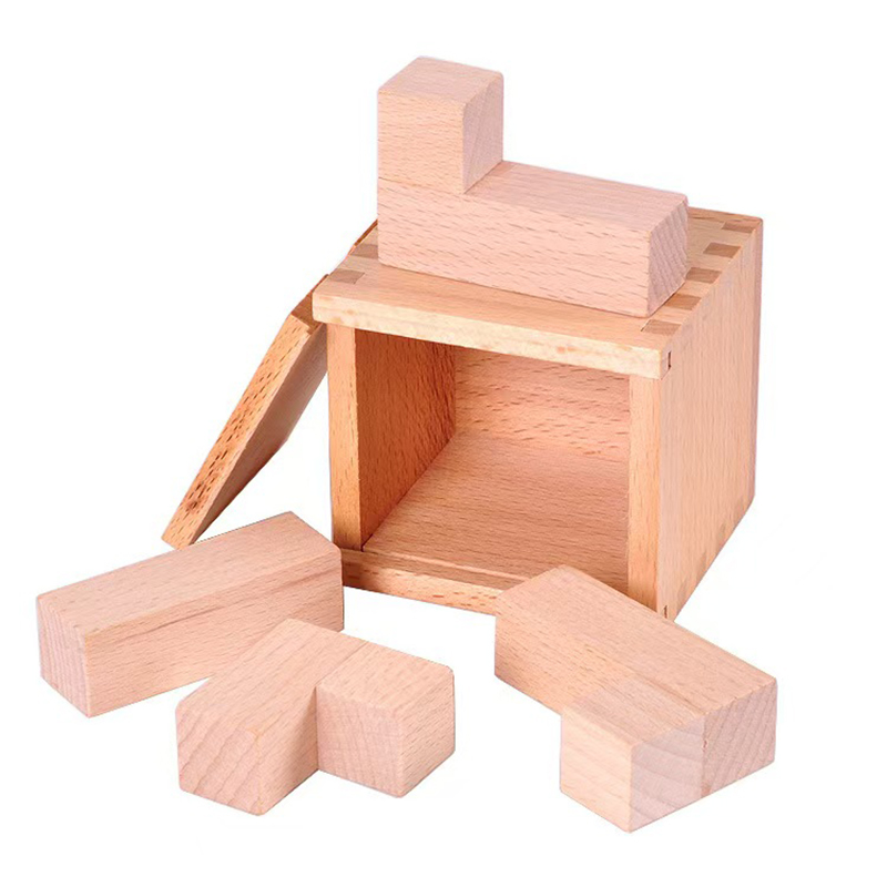Woodworking Hobby - Волшебный IQ, косое размещение блоков, деревянная