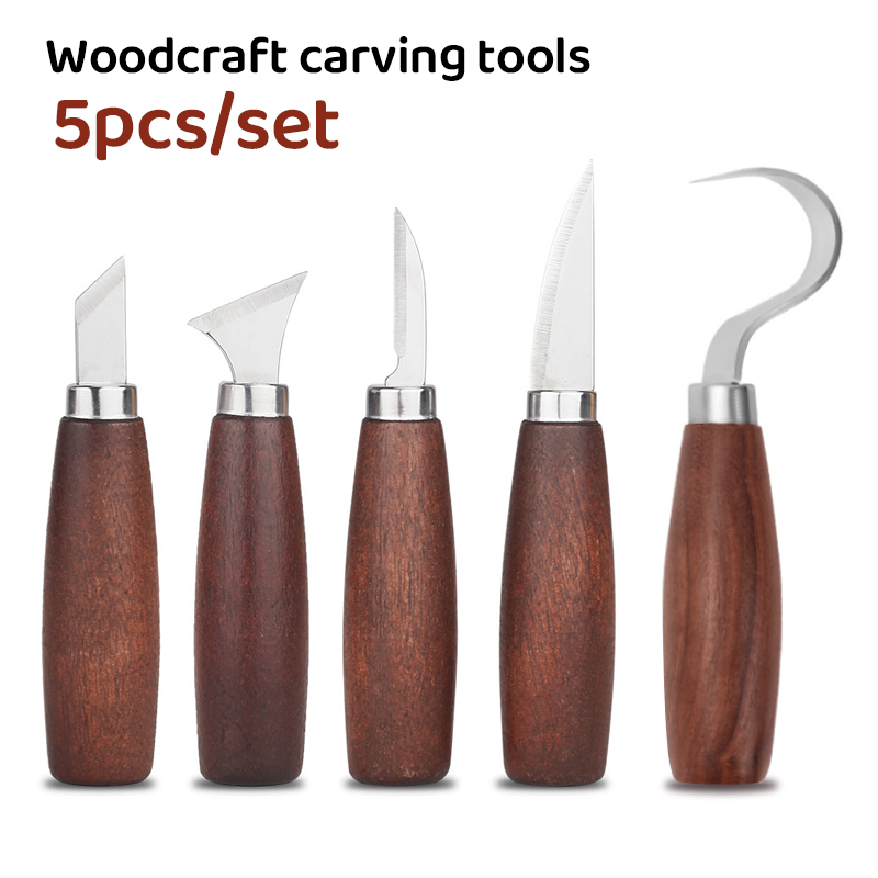 Woodworking Knife - 5 шт. инструменты для резьбы по