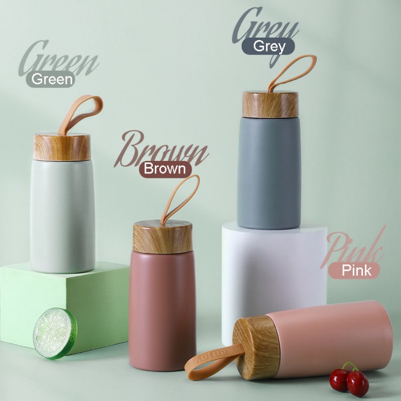 Woodworking Vacuum Press - Новый стиль, мини-термос, креативная деревянная крышка,