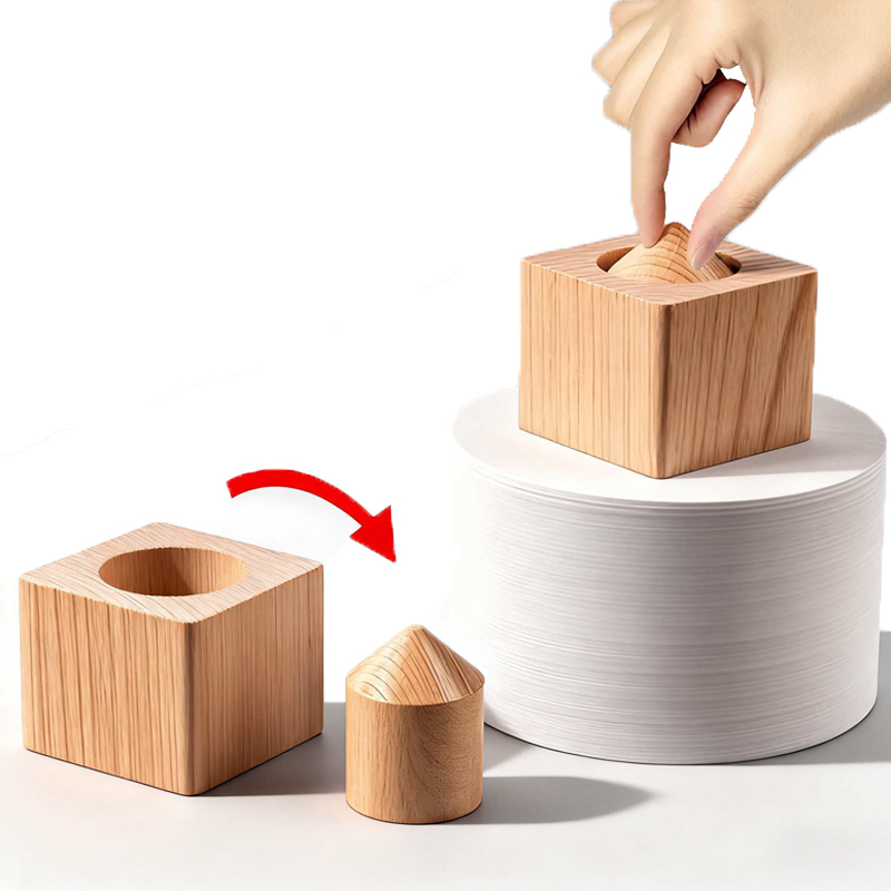 Woodworking Hobby - Непосумые деревянные блоки «Возьмите из цилиндра»