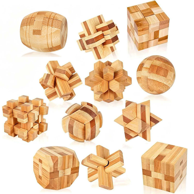 Woodworking Hobby - НОВИНКА: Головоломка Лу Бань 4,5 см,