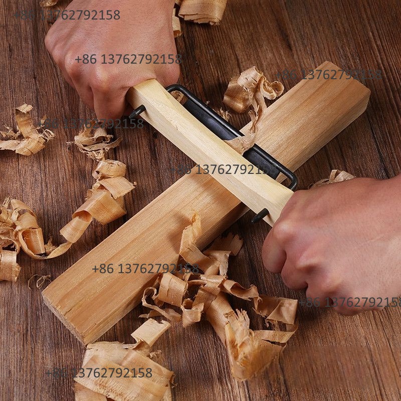 Woodworking Diy - Старинный ручной рубанок из массива дерева,