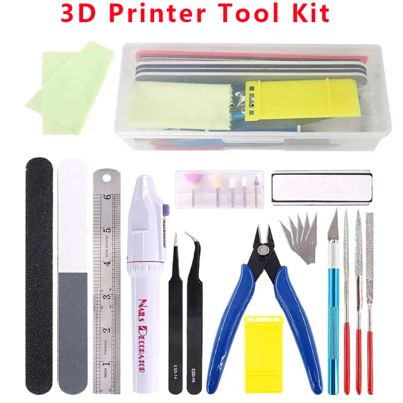 Woodworking Basic Tools - 9/11/21/24/32 шт. набор инструментов для 3D-принтера