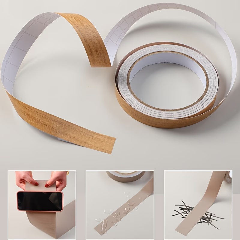 Xfasten Woodworking Tape - 1 рулон, 10 м/393,7 дюйма, самоклеящаяся