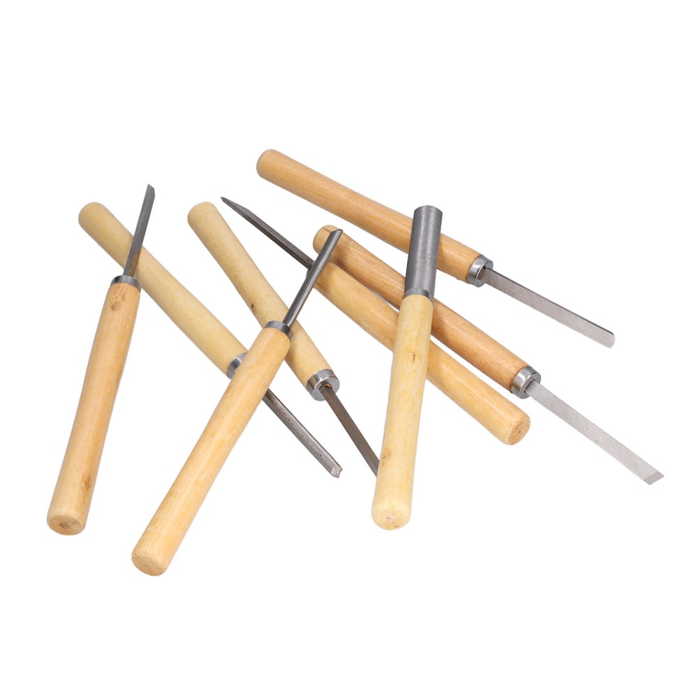 Skew Chisel Wood - Набор из 8 стамесок для токарной