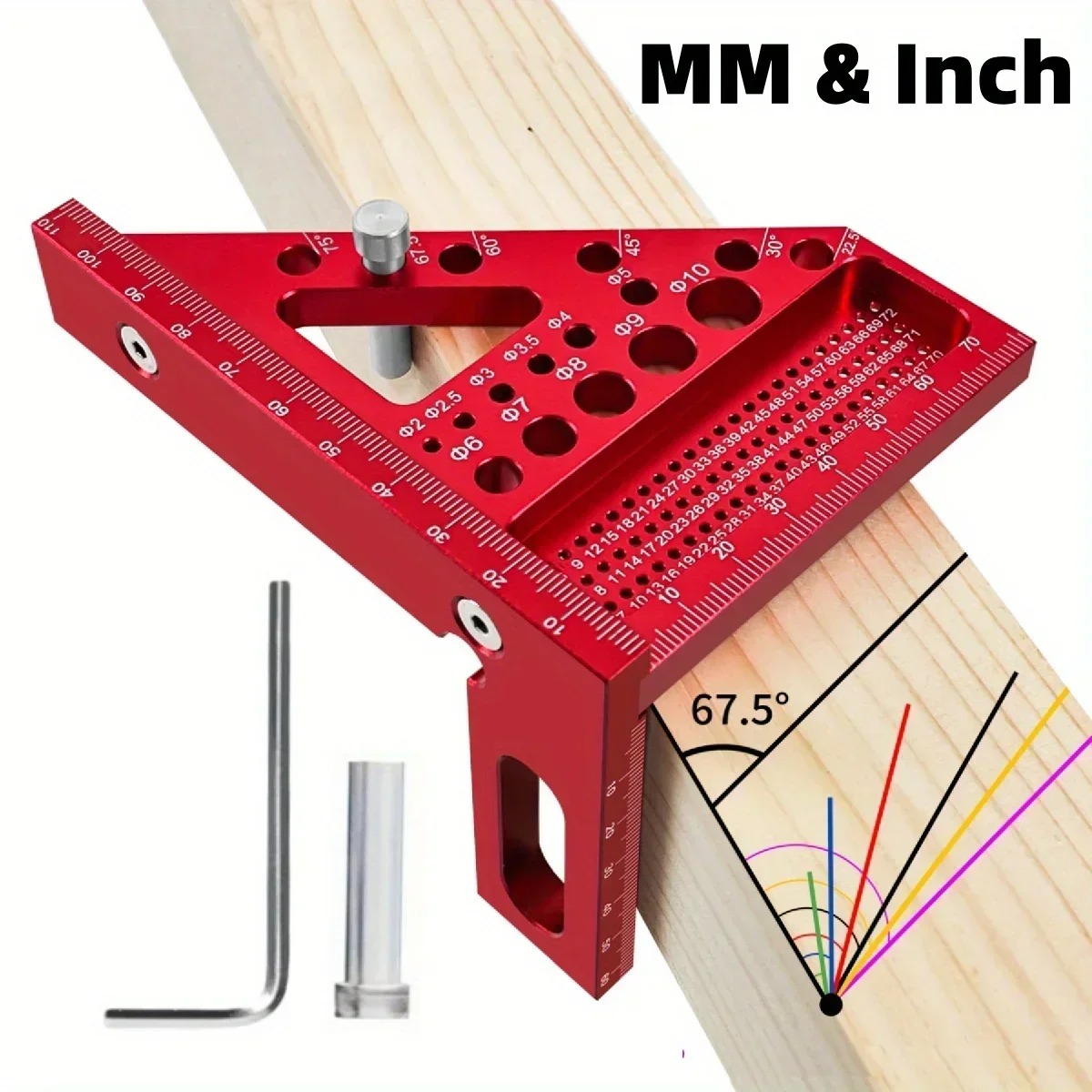 3D-измерительная линейка с воз – обзор и цена Woodworking Basic Tools