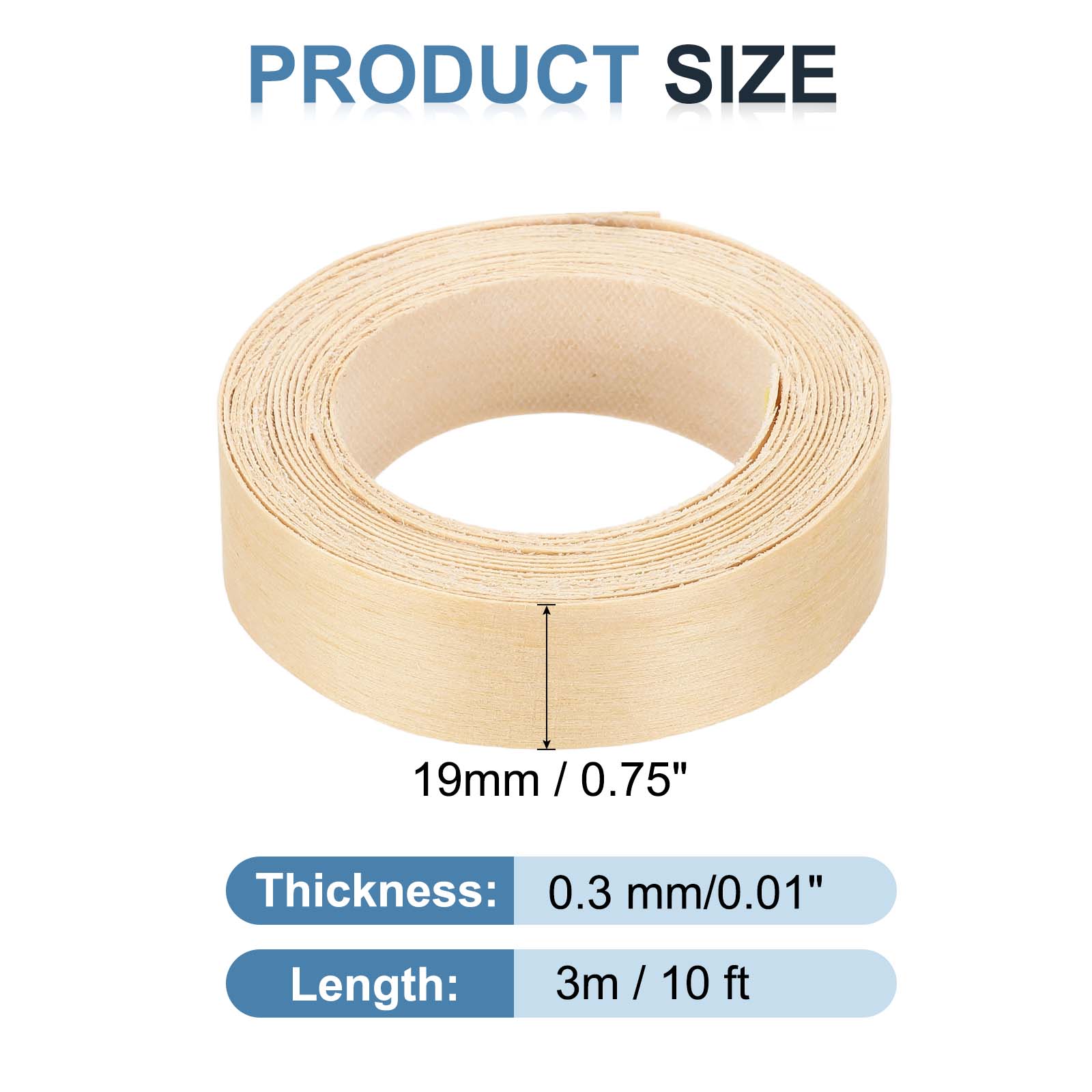 3-30 м лента для кромки березы – обзор и цена Xfasten Woodworking Tape