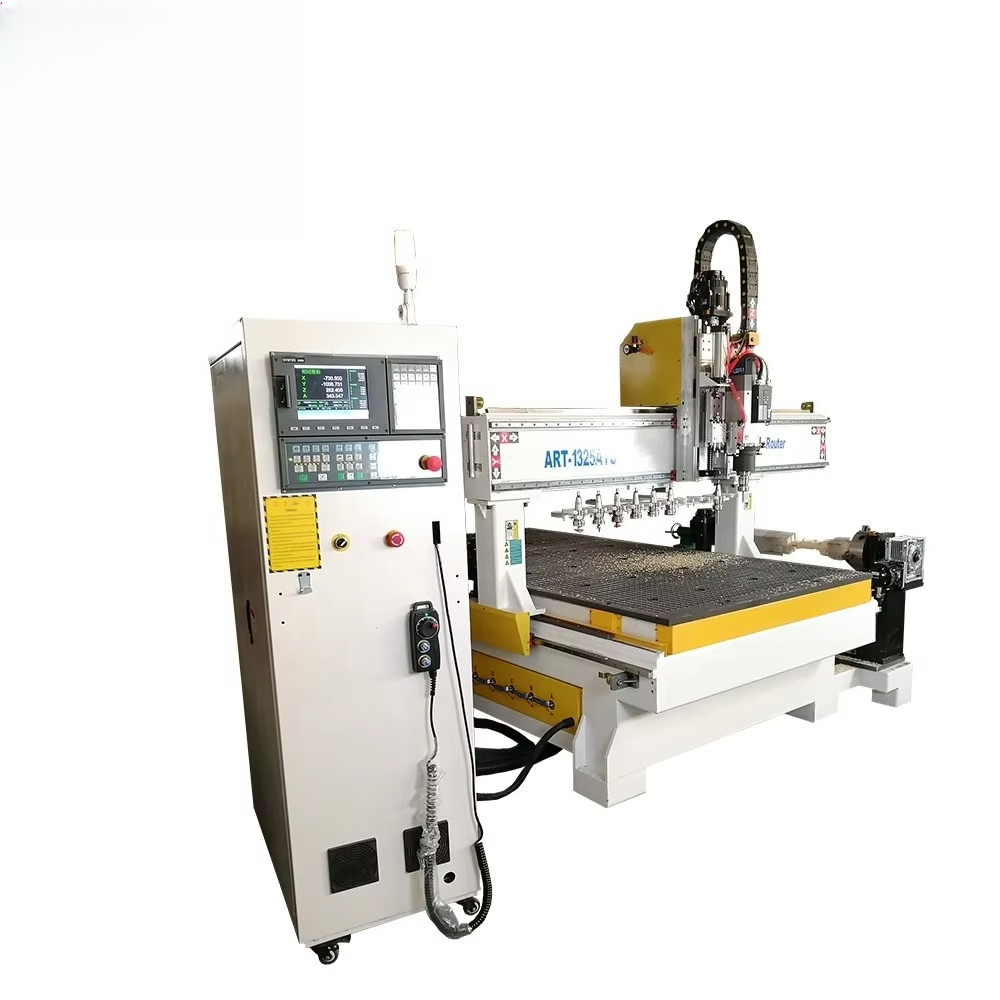 Лучшая цена! Большой 4-осевой  – обзор и цена Woodworking Cnc Machine