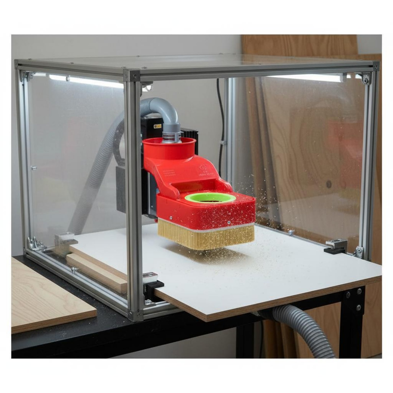 Пылеулавливающая щетка для фре – обзор и цена Woodworking Cnc Machine