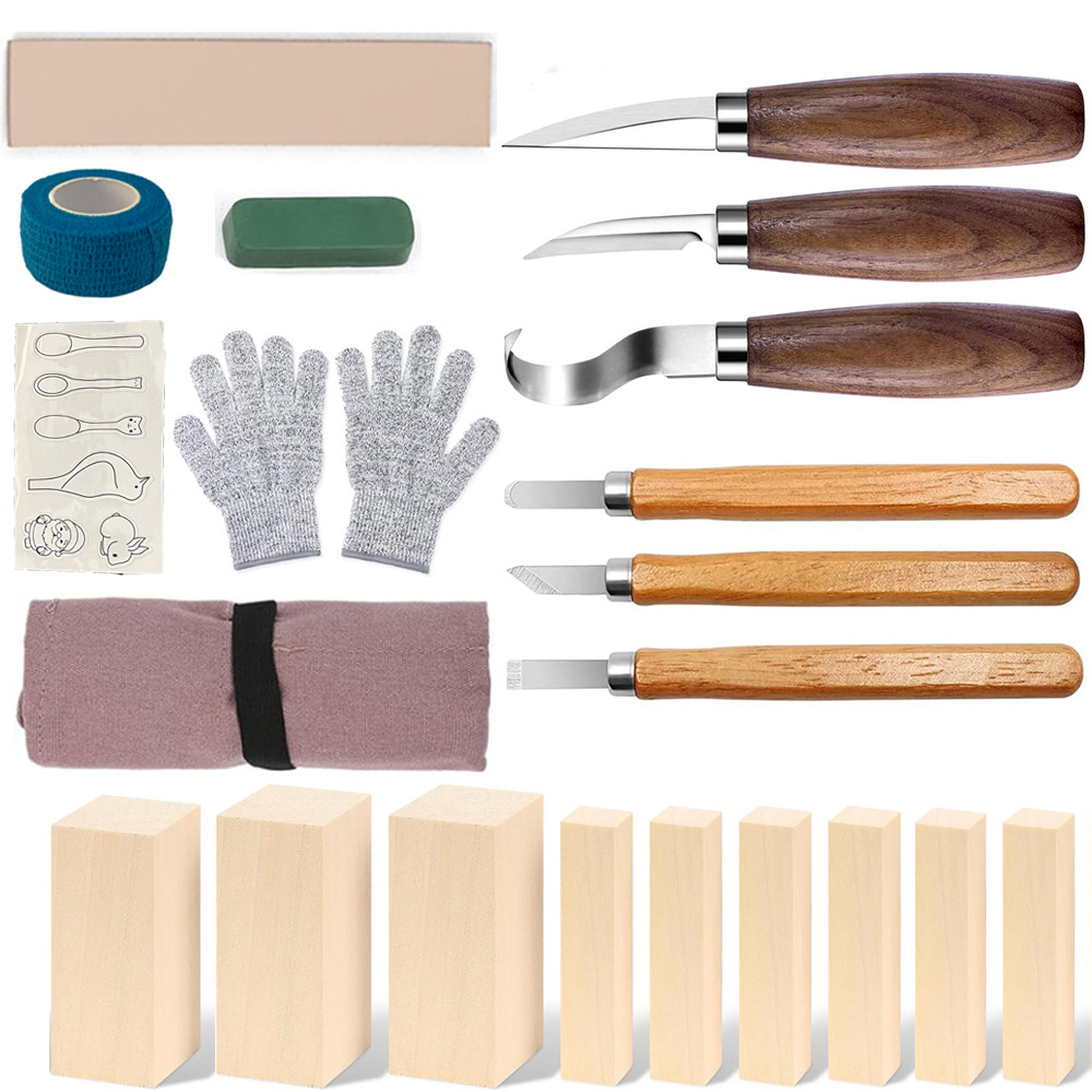 Нож для резьбы, подарочная кор – обзор и цена Woodworking Knife