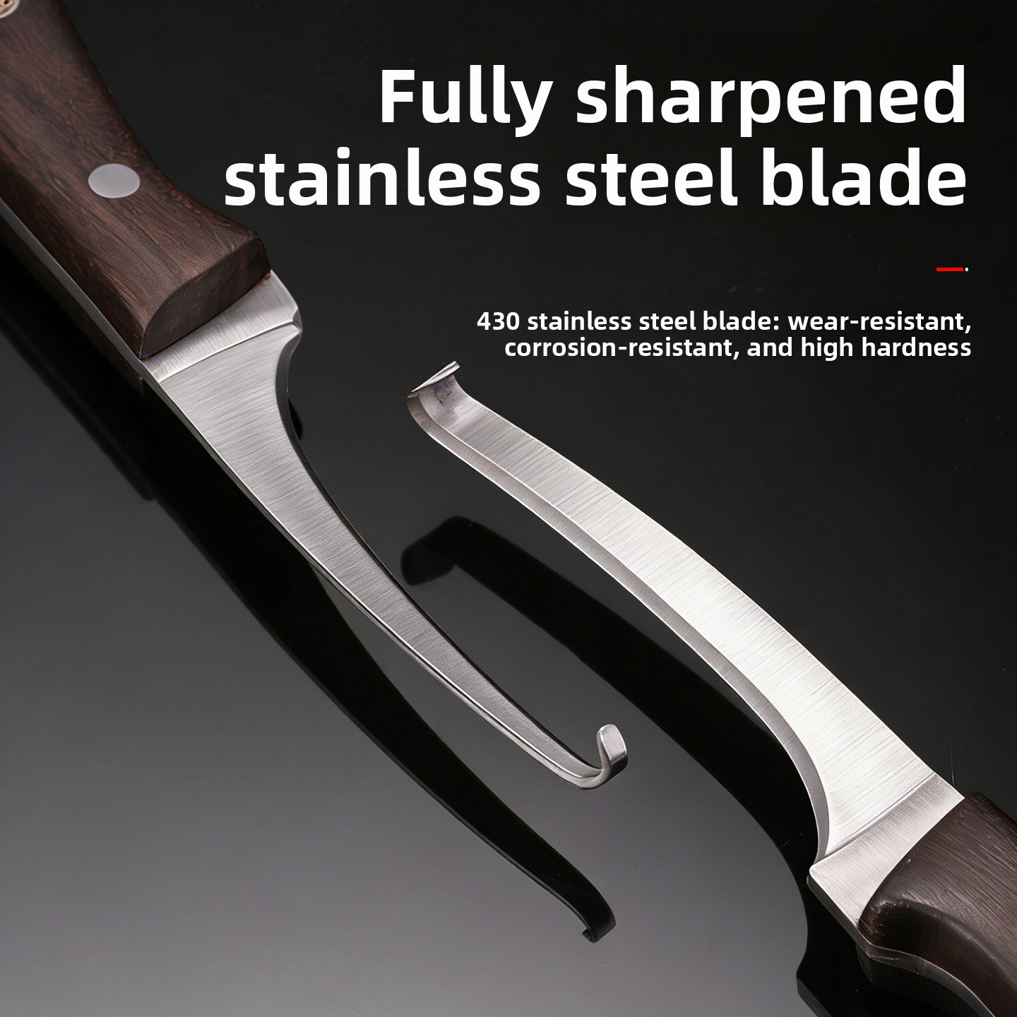 Нож-крюк из высокопрочной нерж – обзор и цена Woodworking Knife