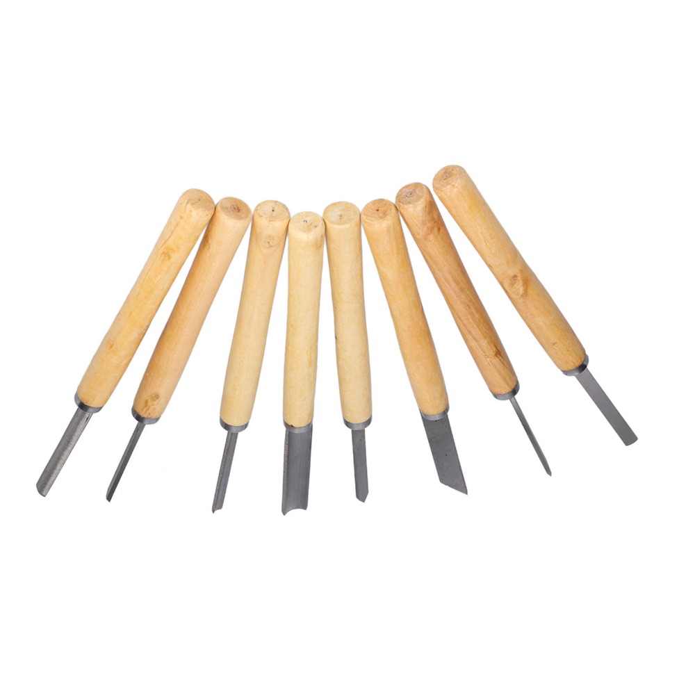 Набор из 8 стамесок для токарн – обзор и цена Skew Chisel Wood