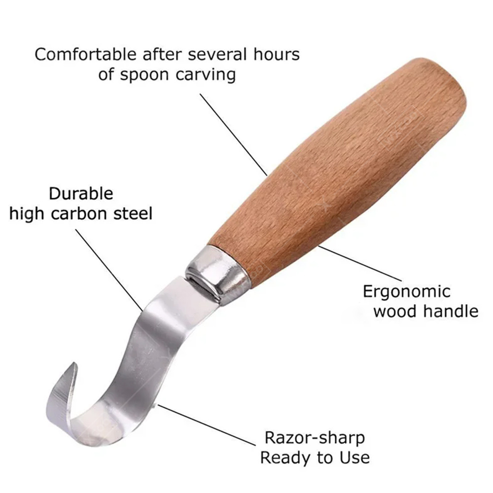 Эргономичный нож-долото WXCOO  – обзор и цена Woodworking Knife