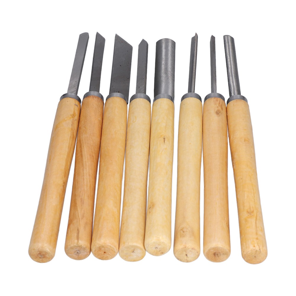 Набор из 8 стамесок для токарн – обзор и цена Skew Chisel Wood